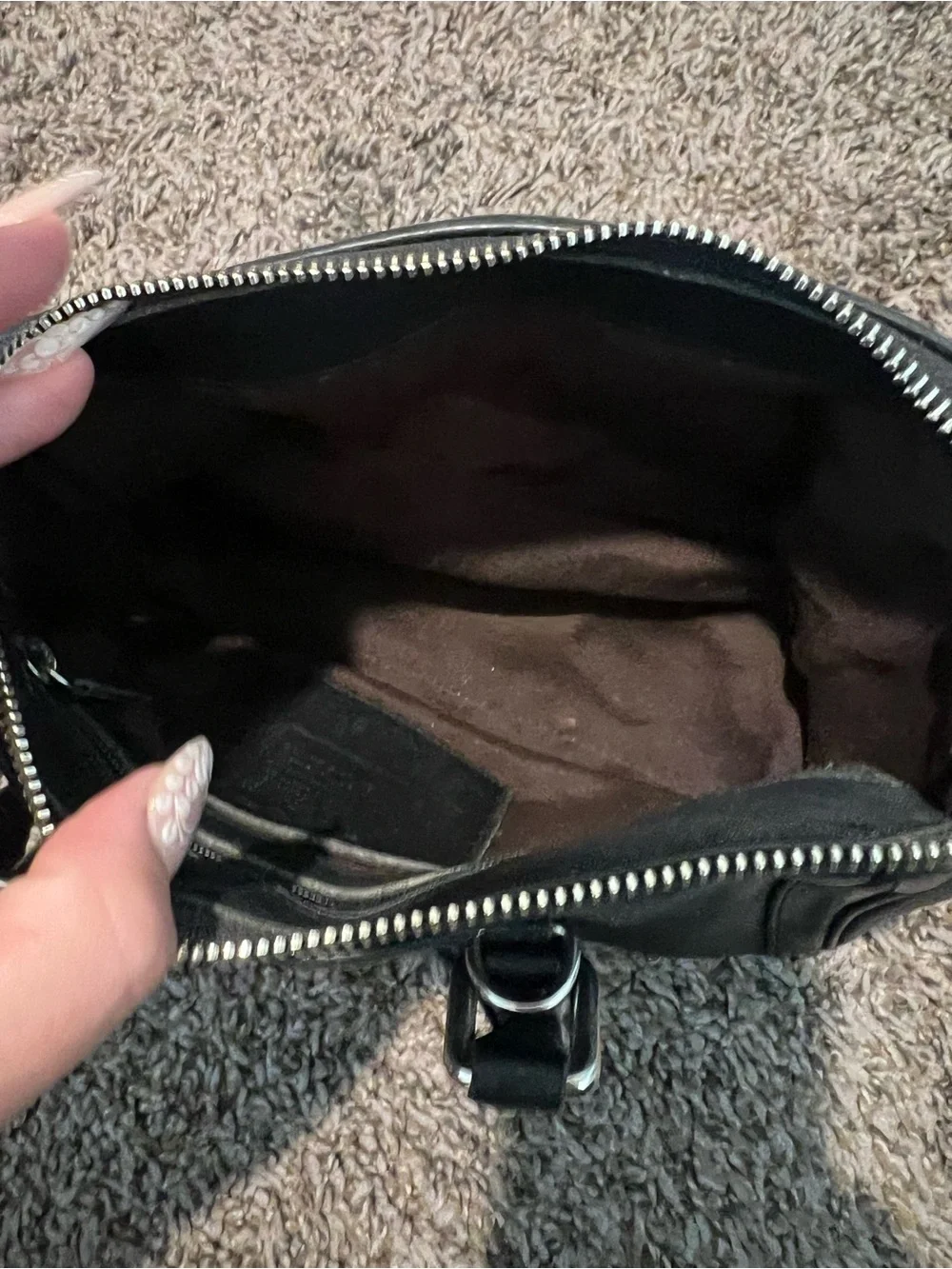 Coach Bonnie Legacy- leather handbag